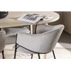 Venture Design Valgomojo komplektas Andy valgomojo stalas su Evelina valgomojo kėde 180x90 cm balintos medienos