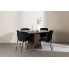 Venture Design Valgomojo komplektas Bootcut stalas su Modesto kėdėmis 110 cm Mocha poliesteris
