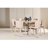 Venture Design Valgomojo komplektas Copenhagen stalas ir Astoria kėdės 140 cm smėlio spalvos