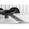Venture Design Valgomojo komplektas Disa valgomojo stalas ir Polar kėdės 120x80 cm balta juoda