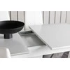 Venture Design Valgomojo komplektas Disa valgomojo stalas ir Pastill valgomojo kėdė 120x80 cm balta MDF
