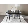 Venture Design Valgomojo komplektas Ellis valgomojo stalas su Chico valgomojo kėdė 230x85 cm juoda