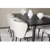 Venture Design Valgomojo komplektas Ellis valgomojo stalas su Agnes valgomojo kėdė 230x85 cm juoda
