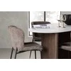 Venture Design Valgomojo komplektas Grönvik valgomojo stalas ir Modesto valgomojo kėdė 180x75 cm pilka