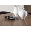 Venture Design Valgomojo komplektas Olivia stalas ir Berit kėdės 110 cm Moka Juoda