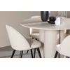 Venture Design Valgomojo komplektas Olivia 110 cm Smėlio spalvos