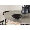 Venture Design Valgomojo komplektas Plaza stalas su Alfons kėdėmis 120 cm smėlio spalvos rotangas