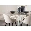 Venture Design Valgomojo komplektas Plaza 120 cm Smėlio spalvos