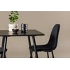Venture Design Valgomojo komplektas Polar 75x75 cm Juodas