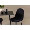 Venture Design Valgomojo komplektas Polar 75x75 cm Juodas