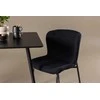 Venture Design Valgomojo komplektas Polar valgomojo stalas su Modesto valgomojo kėde 75x75 cm juodas