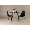 Venture Design Valgomojo komplektas Polar 75x75 cm Juodas