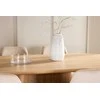 Venture Design Valgomojo komplektas Stjärnö stalas su 6 Night kėdėmis 200x90 cm juoda smėlio spalvos