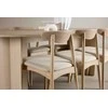 Venture Design Valgomojo komplektas Tyresö stalas su Ven kėde 100x220 cm balintos medienos