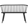 Venture Design Valgomojo sofa Bobby 120 cm juoda guminė mediena