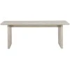 Venture Design Valgomojo stalas 100x200 cm, smėlio spalvos MDF
