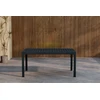 Venture Design Valgomojo stalas 160x240x100x75 cm Juodas Aliuminis