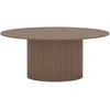Venture Design Valgomojo stalas 180 cm smėlio spalvos MDF