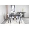 Venture Design Valgomojo stalas 180x90 cm Juodas