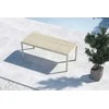 Venture Design Valgomojo stalas 205x90x74 cm, smėlio spalvos, pagamintas iš polimedžio