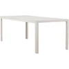 Venture Design Valgomojo stalas 205x90x74 cm, smėlio spalvos, pagamintas iš polimedžio