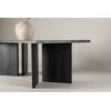 Venture Design Valgomojo stalas, Bassholmen, 100x240 cm, Juodas