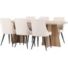 Venture Design Valgomojo stalas Bootcut 230x115 cm balintų medienos