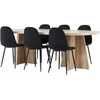 Venture Design Valgomojo stalas Bootcut 230x115 cm balintų medienos atspalvių