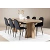 Venture Design Valgomojo stalas Bootcut 230x115 cm balintų medienos atspalvių