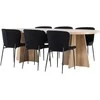 Venture Design Valgomojo stalas Bootcut 230x115 cm balintų medienos