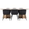 Venture Design Valgomojo stalas Bootcut 230x115 cm balintų medienos atspalvių