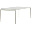 Venture Design Valgomojo stalas Borneo 100x200 cm Smėlio spalvos Aliuminis