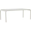 Venture Design Valgomojo stalas Borneo 100x200 cm Smėlio spalvos Aliuminis