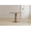 Venture Design Valgomojo stalas Boule MDF smėlio spalvos