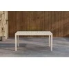 Venture Design Valgomojo stalas Capo 160x240x100x75 cm Smėlio spalvos aliuminis