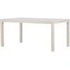 Venture Design Valgomojo stalas Capo 160x240x100x75 cm Smėlio spalvos aliuminis