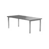 Venture Design Valgomojo stalas Cilo 210x95x75 cm Sidabrinis nerūdijančio plieno