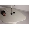 Venture Design Valgomojo stalas Diamond 210x110x75 cm Smėlio spalvos MDF