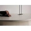 Venture Design Valgomojo stalas Diamond 210x110x75 cm Smėlio spalvos MDF