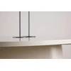 Venture Design Valgomojo stalas Diamond 210x110x75 cm Smėlio spalvos MDF