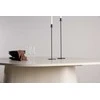 Venture Design Valgomojo stalas Diamond 210x110x75 cm Smėlio spalvos MDF