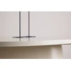 Venture Design Valgomojo stalas Diamond 210x110x75 cm Smėlio spalvos MDF