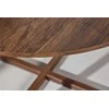 Venture Design Valgomojo stalas Durango 120x75 cm riešutas plienas MDF