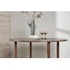 Venture Design Valgomojo stalas Durango 120x75 cm riešutas plienas MDF