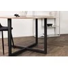 Venture Design Valgomojo stalas, Durango, ø120 cm, Riešutas