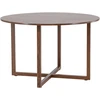 Venture Design Valgomojo stalas Durango 120x75 cm riešutas plienas MDF