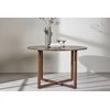 Venture Design Valgomojo stalas Durango 120x75 cm riešutas plienas MDF