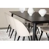 Venture Design Valgomojo stalas Ellis 230x85 cm Juodas