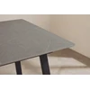Venture Design Valgomojo stalas Estelle 200x90 cm, juodas/tamsiai pilkas