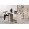 Venture Design Valgomojo stalas Flower 190x123x76 cm, smėlio spalvos MDF